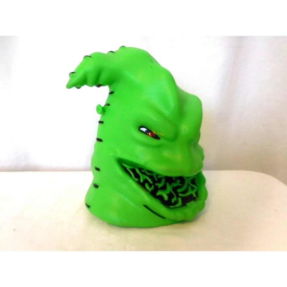 Disney Parks 2019 Nightmare NBC Light Up Green Oogie Boogie Popcorn Bucket Works